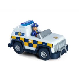 Sam Polizei 4x4 mit Rose Figur