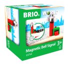 BRIO World 33754 Magnetisches Glockensignal – Eisenbahnzubehör für die BRIO Holzeisenbahn – Kleinkinderspielzeug empfo
