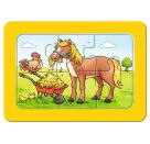 Ravensburger 6571 Puzzle Gute Tierfreunde 3x6 Teile
