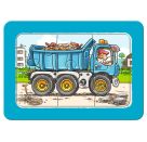Ravensburger 6573 Puzzle Bagger, Traktor und Kipplader 3x6 Teile