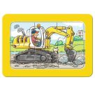 Ravensburger 6573 Puzzle Bagger, Traktor und Kipplader 3x6 Teile