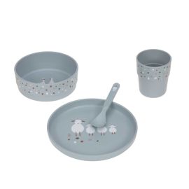 Tischset PP Zellulose Tiny Farmer Sheep Goose blau