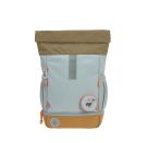 Mini Wickelrucksack Nature light blue