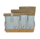 Mini Wickelrucksack Nature light blue