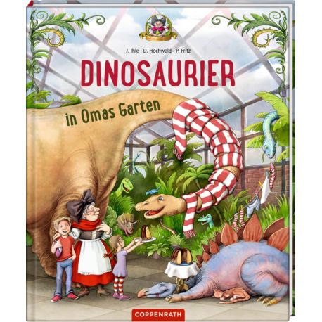 Dinosaurier in Omas Garten