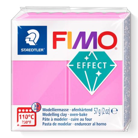 Modelliermasse  FIMO® effect neon pink