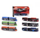 Majorette MAN City Bus+Siemens Avenio Tram 6-sortiert