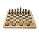 Deluxe Holz Schach & Dame