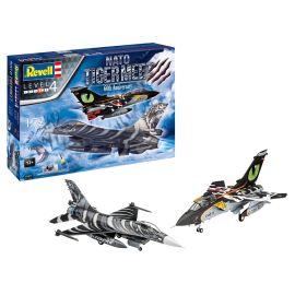 Geschenkset NATO Tiger Meet - 60th Anniversary, Revell Modellbausatz mit Basiszubehör