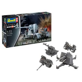 8,8 cm Flak 37 + Sd.Anh.202, Revell Modellbausatz