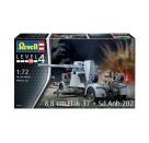 8,8 cm Flak 37 + Sd.Anh.202, Revell Modellbausatz