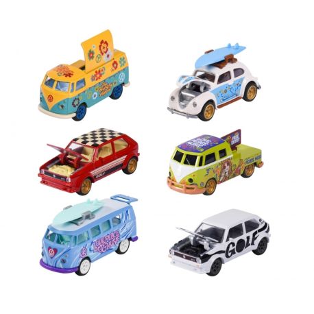 VW The Originals Deluxe Cars, 6-sortiert