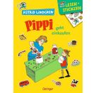 Lesen + Stickern. Pippi geht einkaufen