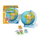 Ravensburger tiptoi Spiel 00107 - Der interaktive Wissens-Globus - Lern-Globus für Kinder ab 7 Jahren, lehrreicher Glo