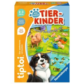Ravensburger tiptoi 00108 - Alle meine Tierkinder - Lernspiel ab 2 Jahre - tiptoi Spiel ab 2