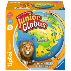 Ravensburger tiptoi  00115 - Mein interaktiver Junior Globus - Kinderspielzeug ab 4 Jahren