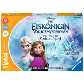 Ravensburger tiptoi Spiel 00116 - Disney Die Eiskönigin - Völlig Unverfroren: Das verdrehte Wettlaufspiel - Ein magisc