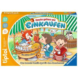 Ravensburger tiptoi Spiel 00119 - Heute gehen wir Einkaufen - Lernspiel für Kinder ab 3 Jahren