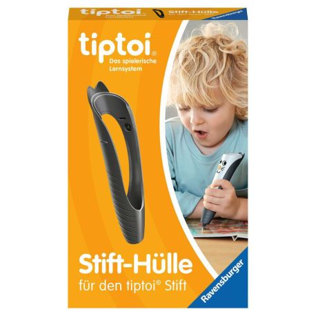 Ravensburger tiptoi 00150 - Stifthülle zum Wechseln in Schwarz    Wechselhülle für den tiptoi-Stift   Geeignet für Kin