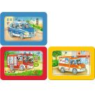 Ravensburger 5630 Puzzle Tiere im Einsatz 3x6 Teile