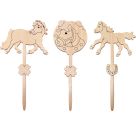 Holzponys zum Bemalen (Mini-K