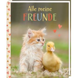 Freundeb.m. Stickern: Tierkin