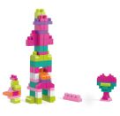 Mattel Mega Bloks Bausteinebeutel - Medium 60 Teile - pinkfarben
