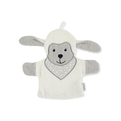 Sterntaler Spiel-Waschhandschuh Stanley ecru