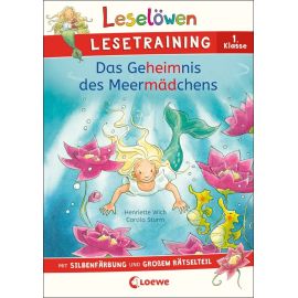 Leselöwen Lesetraining 1. Klasse - Das Geheimnis des Meermädchens