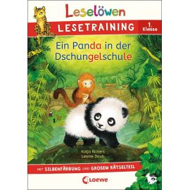 Leselöwen Lesetraining 1. Klasse - Ein Panda in der Dschungelschule