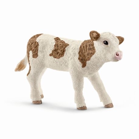 schleich® Farm World 13802 Fleckvieh-Kalb