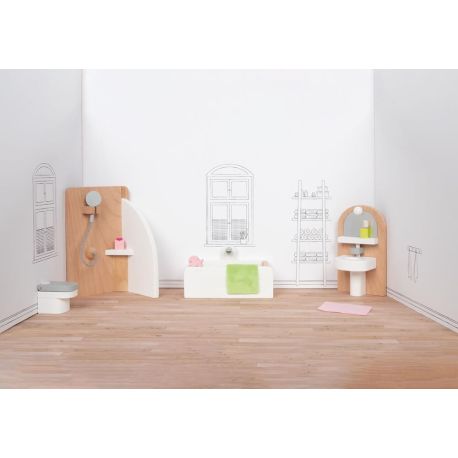 Puppenmöbel Style, Badezimmer