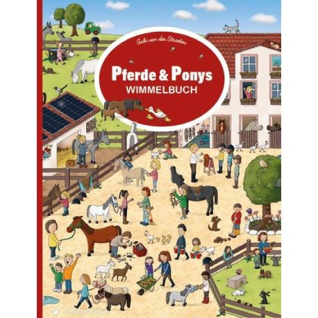 Pony und Pferde Wimmelbuch