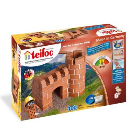 teifoc Steinbaukasten Burg 1
