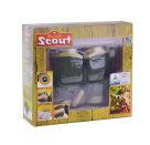 SCOUT Fernglas,Kunststoff mit gummierten Haltepunkten, Fokuseinstellung 6 x 30, mit Sicherheitskordel