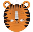 Lampion Tiger-Form Papier 25 cm