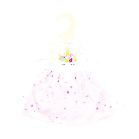 Puppen-Kleid Einhorn Hannah, Gr. 28-35 cm