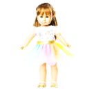 Puppen-Kleid Einhorn Henri, klein, Gr. 28-35 cm