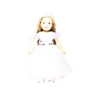 Puppen-Kleid Fee und Einhorn mit silberner Krone, Gr. 35-45 cm