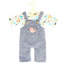 Puppen-Latzhose mit T-Shirt   Wal Bobby  , Gr. 35-45 cm