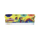 Play-Doh 4er-Pack Wild, 112g-Dosen