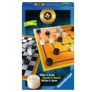 Ravensburger 20545 Classic Compact: Mühle und Dame Mitbringspiele Mitbringspiele