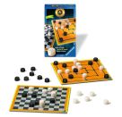 Ravensburger 20545 Classic Compact: Mühle und Dame Mitbringspiele Mitbringspiele