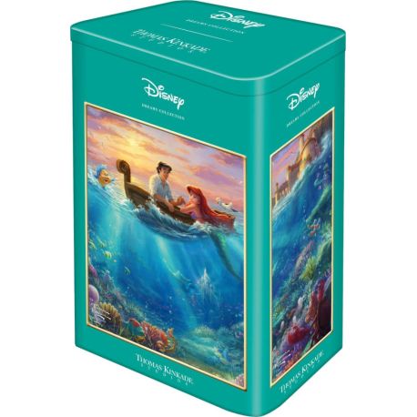 Schmidt Spiele 59927 Puzzle Thomas Kinkade Disney, Arielle 500 Teile