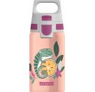 SIGG Shield One Flora 0.5L  mit WMB ONE TOP, BPA frei, Auslaufsicher, CO2 tauglich