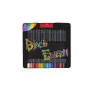 Buntst.Etui Black Ed.24er Met