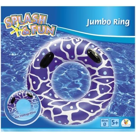 Splash & Fun Schwimmring mit Griffen,   80 cm