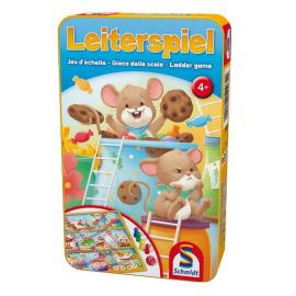 Schmidt Spiele Leiterspiel Mitbringspiel in der Metalldose