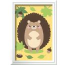 Ravensburger CreArt 10157 - Kleiner Igel - Malen nach Zahlen für Kinder ab 7 Jahre