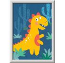 Ravensburger CreArt 20158 - Frecher Dinosaurier - Malen nach Zahlen Dinos für Kinder ab 7 Jahre